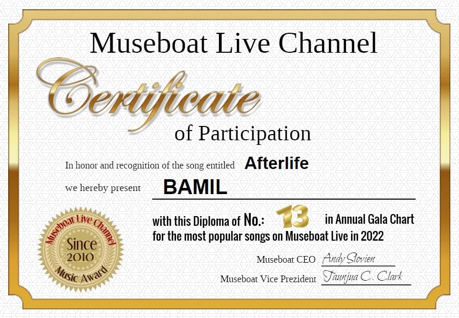 BAMIL on Museboat LIve